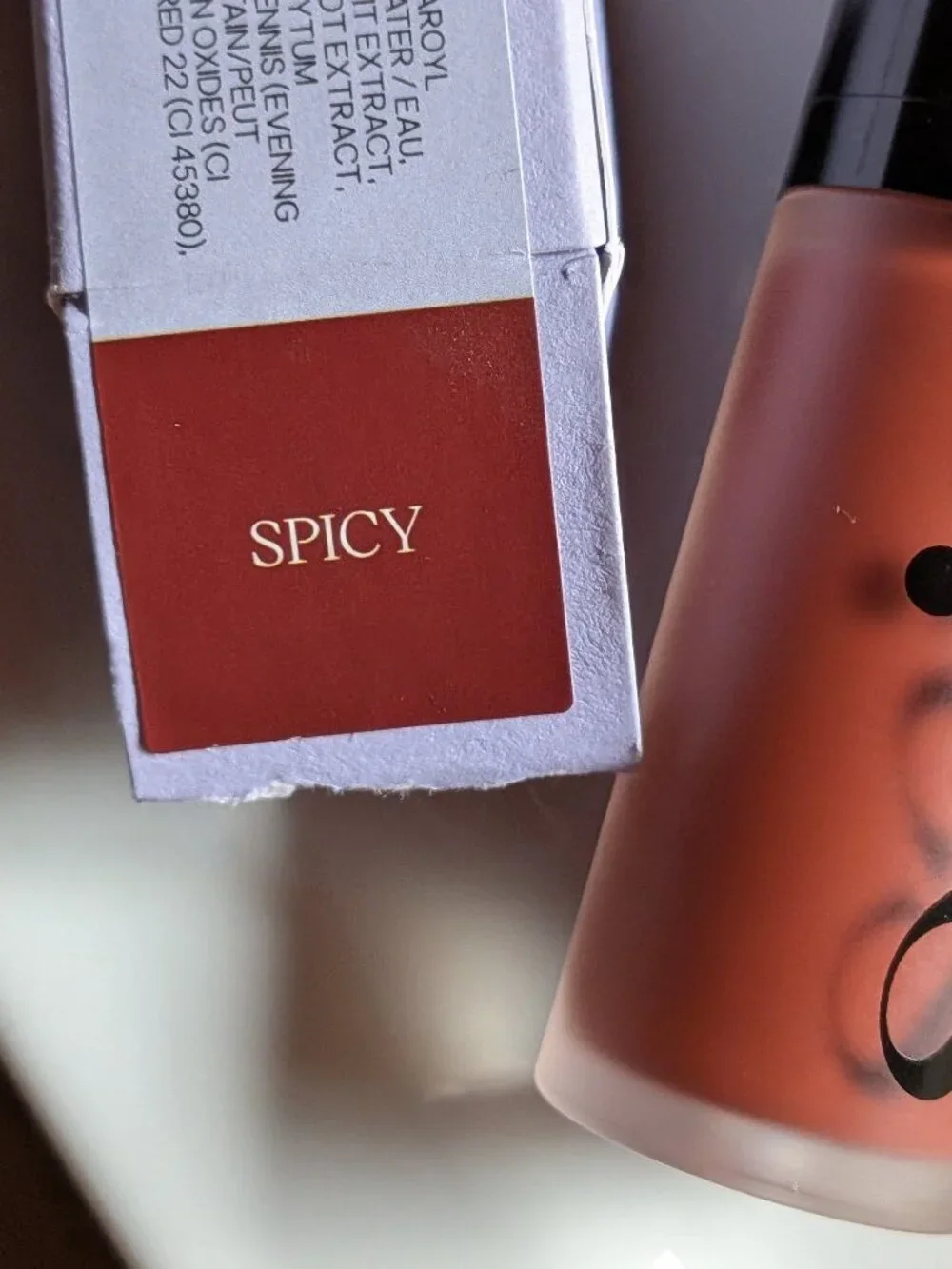 Saie Dew Blush™ Blendable Liquid Cheek Flush | Spicy